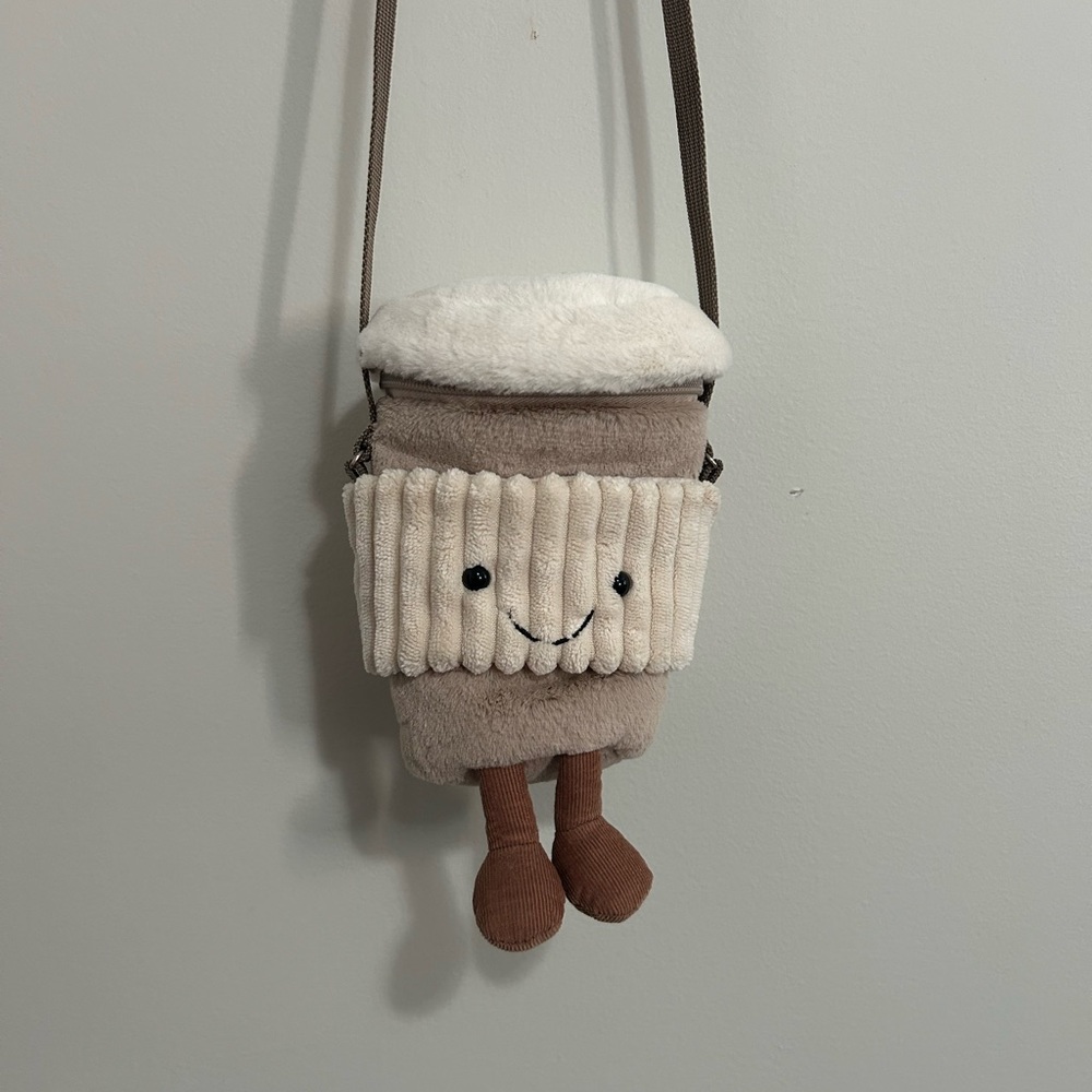 Jellycat Amuseables Coffee-To-Go Bag